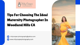 Tips For Choosing The Ideal Maternity Photographer In Woodland Hills CA