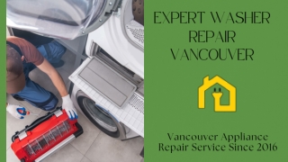 Expert Washer Repair Vancouver