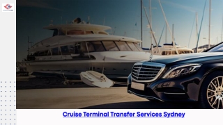 Cruise Terminal Transfer Services Sydney