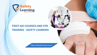 First Aid Courses and CPR Training - Safety Learning