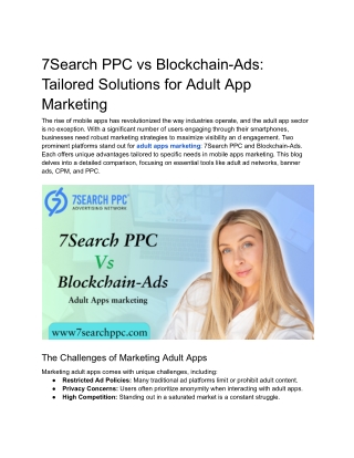 7Search PPC vs Blockchain-Ads_ Tailored Solutions for Adult App Marketing