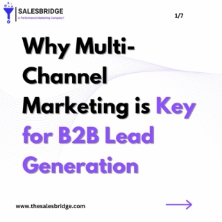 Why multi - channel is key of marketing b2b lead generation