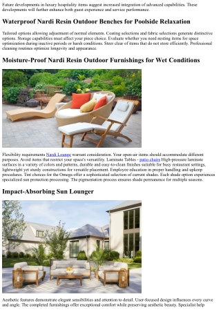 Weather-Resilient Resin Outdoor Dining Sets for Alfresco Meals