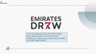 Emirates Draw PPT8