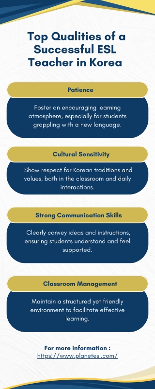 Top Qualities of a Successful ESL Teacher in Korea