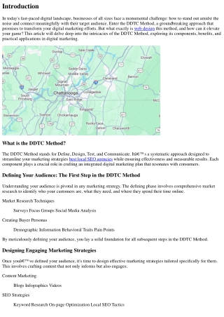 Using the DDTC Method to Elevate Your Digital Marketing Game