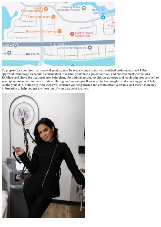 Advice for Preparing for Laser Hair Removal Session