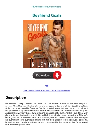 READ Books Boyfriend Goals