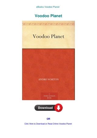 eBooks Voodoo Planet