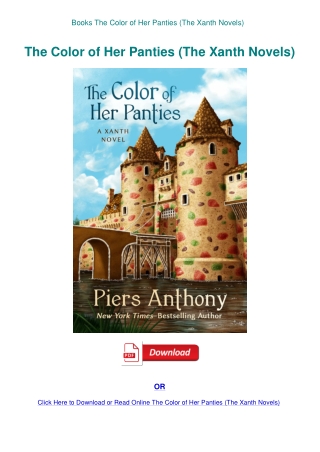 Books The Color of Her Panties (The Xanth Novels)
