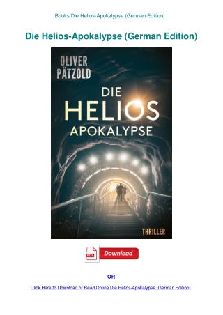 Books Die Helios-Apokalypse (German Edition)