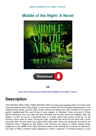 eBooks Middle of the Night A Novel