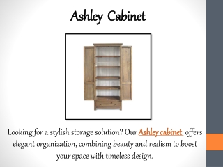 Ashley Cabinet