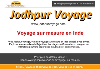 Voyage sur mesure en Inde