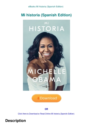 eBooks Mi historia (Spanish Edition)