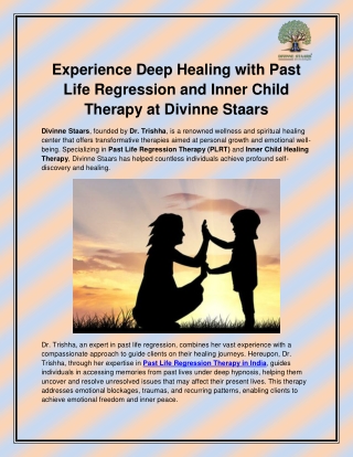 Past Life Regression Therapy in India