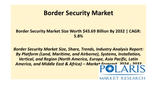 Border Security Market