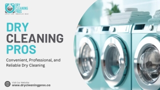 Dry Cleaning Mississauga | Dry Cleaning Pros