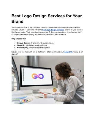Best Logo Design Services for Your Brand