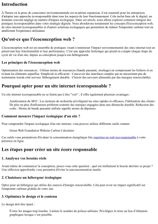 Comment intégrer des pratiques écoresponsables dans votre stratégie digitale ?