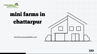 Live the Green Life: Mini Farms in Chattarpur by FarmhouseSouthDelhi
