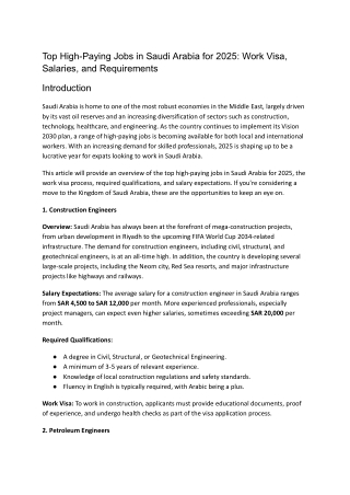 Jobs in Saudi Arabia (1)