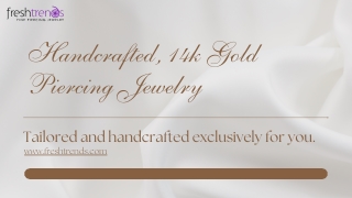 Luxurious Gold Daith Jewelry - Shine with Elegance