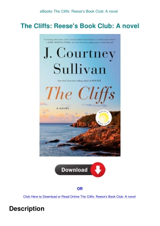 eBooks The Cliffs Reese's Book Club A novel