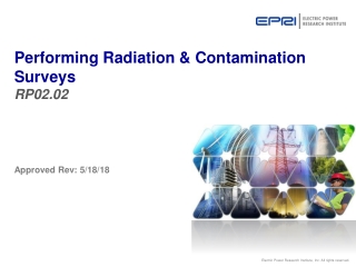 Performing Radiation & Contamination Surveys RP02.02