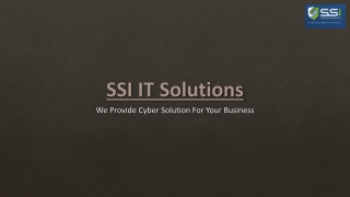 SSI IT Consulting: Expert OT Security Assessment Services for Enhanced Protectio