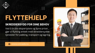 Enkel flytting med hjelp skreddersydd til dine behov