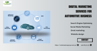 Digital Marketing Services for Automotive Business