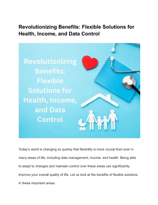 Innovative Partners LP: Pioneering Flexible Health Solutions