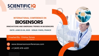 International Conference on Biosensors 2025