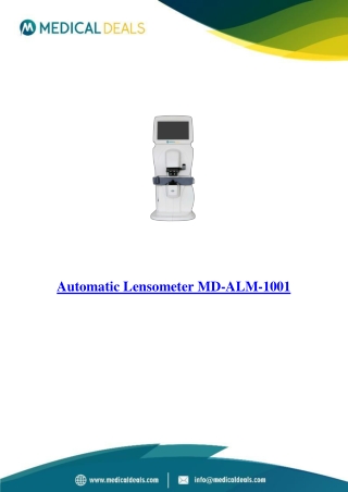 Automatic-Lensometer-MD-ALM-1001