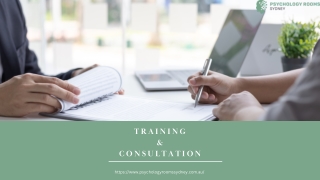 Training & Consultation