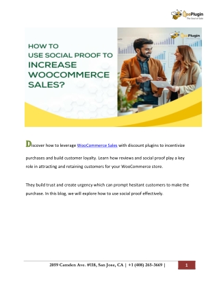 How to Use Social Proof to Increase WooCommerce Sales?