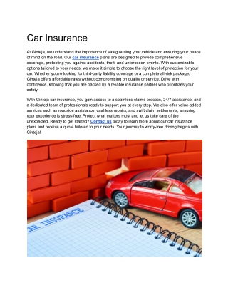 Car Insurance