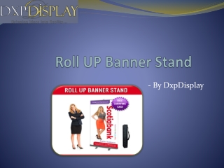 Retractable Banner Stands