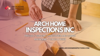 Home and Condo Inspections Vancouver