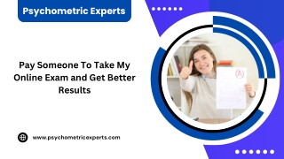 Pay Someone To Take My Online Exam and Get Better Results