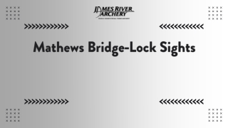 Mathews Genuine Products – Premium Archery Accessories and Gear at James River Archery