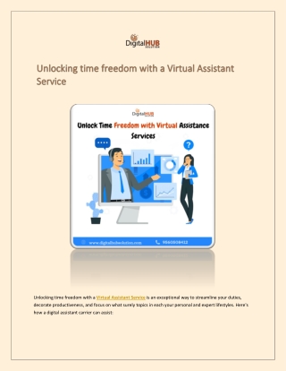 Unlocking time freedom with a Virtual Assistant Service