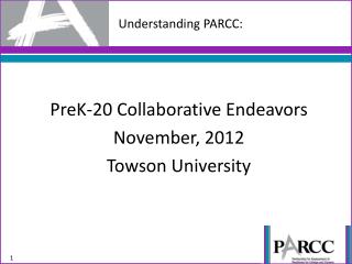 Understanding PARCC :