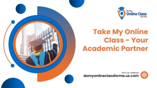 Take My Online Class - Your Academic Partner