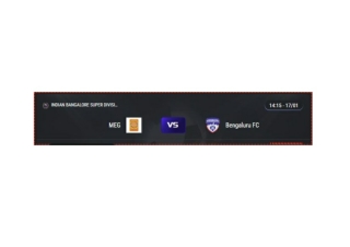 Trực tiếp MEG vs Bengaluru FC 14:15, ngày 17/01/2025