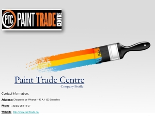 Paint Trade Centre Company Profile