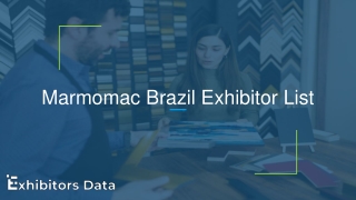 Marmomac Brazil Exhibitor List