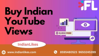 Buy Indian YouTube Views - IndianLikes