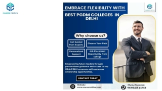 Discover the Best PGDM Institutes in Delhi for Career Growth